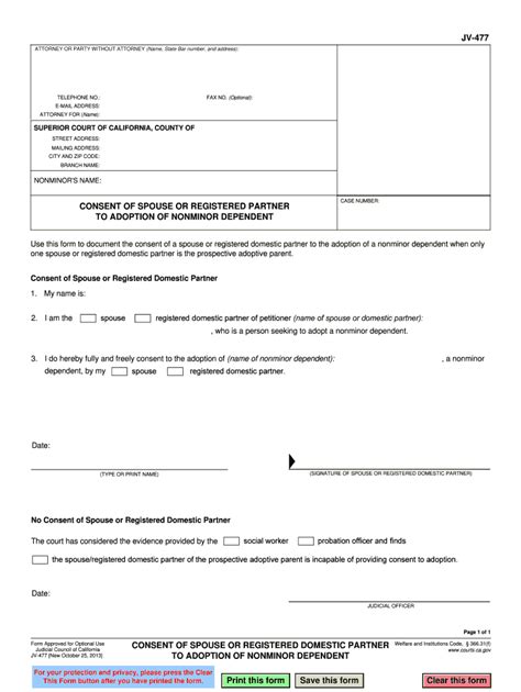 Spousal Consent Form Fillable Printable Pdf Forms Handypdf Sexiz Pix