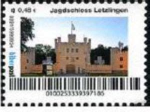 Stamp Jagdschloss Letzlingen Germany Modern Private Post Offices