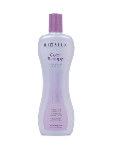 BioSilk Colour Therapy Cool Blonde Shampoo Studio Camilos