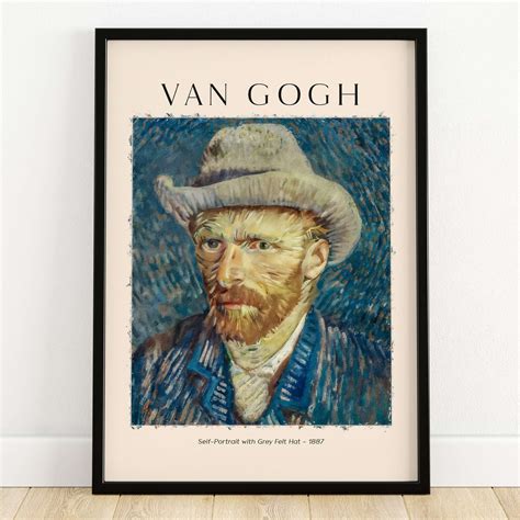 Vincent van Gogh Self Portrait Art Print Poster – This Art World