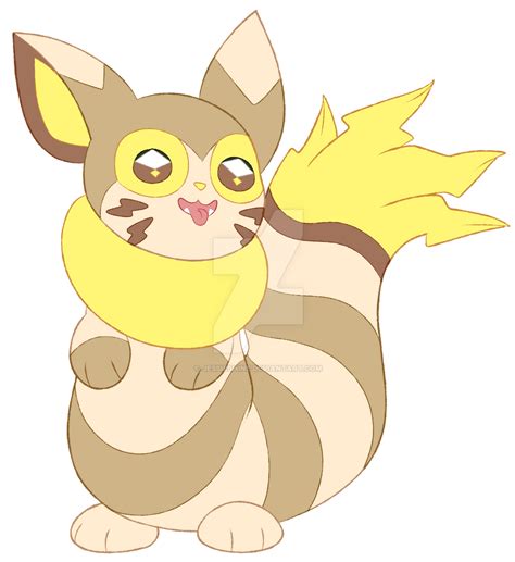 Custom Furret And Yamper Fusion By Jessieshine On Deviantart