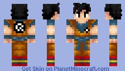 Son Goku Minecraft Skin