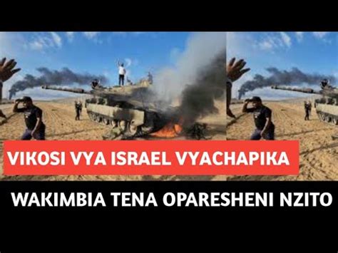 Jeshi La Israel Limekutana Na Kitu Kizito Waliojaribu Kurejea Gaza