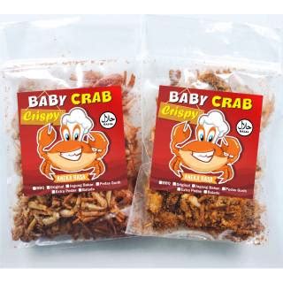 Jual Camilan Halal Baby Crab Crispy 100 Gr Keripik Kepiting Shopee