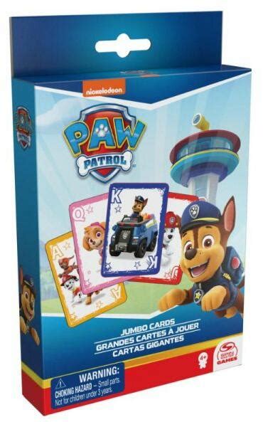 Buy Spin Master Paw Patrol Jumbo Playing Cards SPIN MASTER 6830