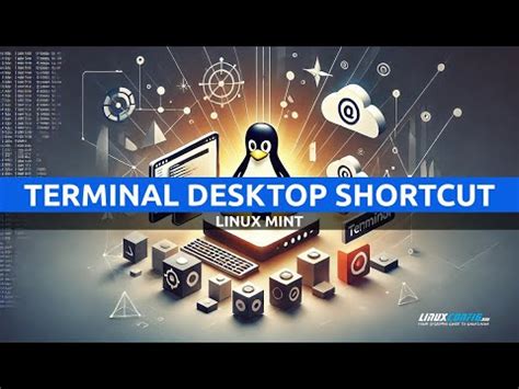how to create a desktop shortcut on linux mint