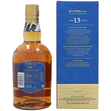 Chivas Regal 13 Years Extra American Rye Cask GP 0 7L 40 Vol