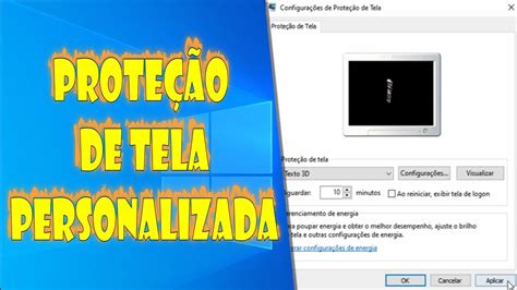 Proteção de Tela PERSONALIZADA Como Colocar o seu Nome como Proteção