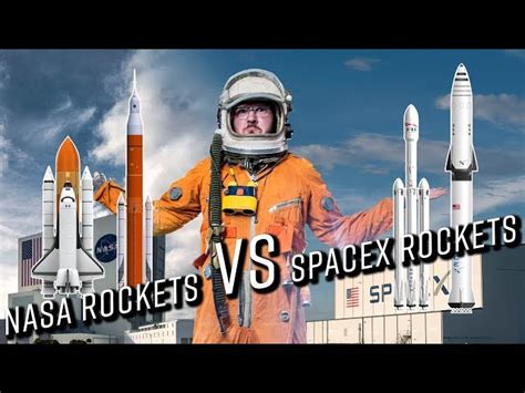 Spacex Vs Nasa Rocket Models