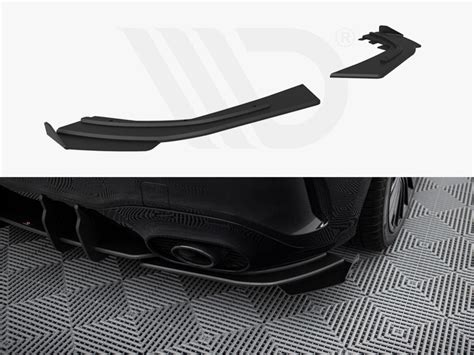 Street Pro Rear Side Splitters Flaps Mercedes Amg A Hatchback W