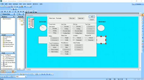 Scada Tutorial On Object Properties Using Wonderware Intouch Software