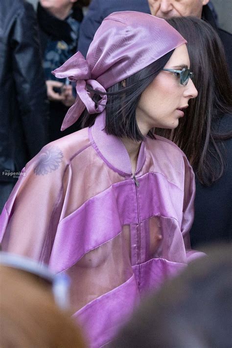 Francesca Busi Displays Her Nude Tits At The Emporio Armani Show 4 Photos TheFappening