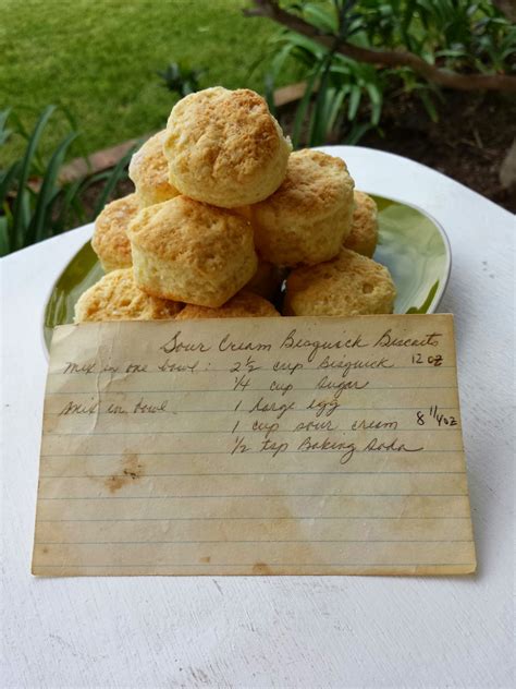 The Food Librarian Sour Cream Bisquick Biscuits