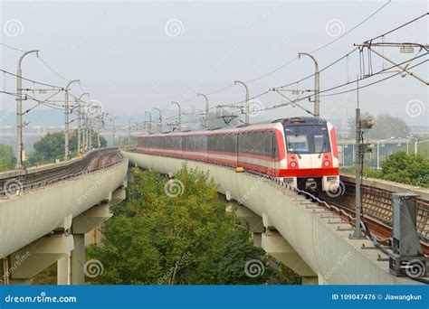 Nanjing City Metro Line 2, China Editorial Photo - Image of screen, china: 109047476