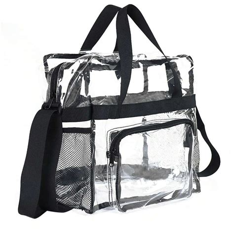 Clear Bag Stadium Approved Stadium Approved Clear Pvc Tote Bags With