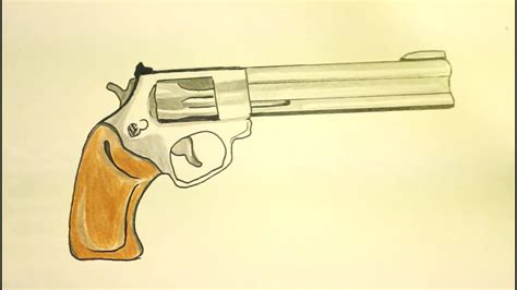 Revolver Drawing at GetDrawings | Free download