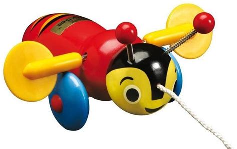 Buy Buzzy Bee Pull Along Wooden Toy At Mighty Ape Australia