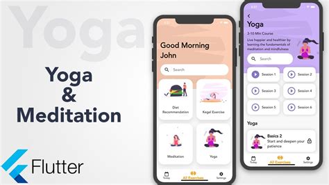 Flutter Tutorial Yoga And Meditation App Flutter Ui Speed Code