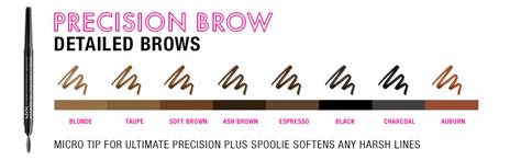 Nyx Precision Eyebrow Pencil Espresso 05 Professional Makeup