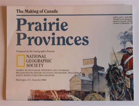 Maps National Geographic Folded Map Of The Prairie Provinces Of