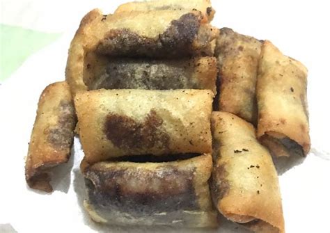 Resep Piscok Pisang Coklat Keju Oleh Ibuk Jenna Cookpad