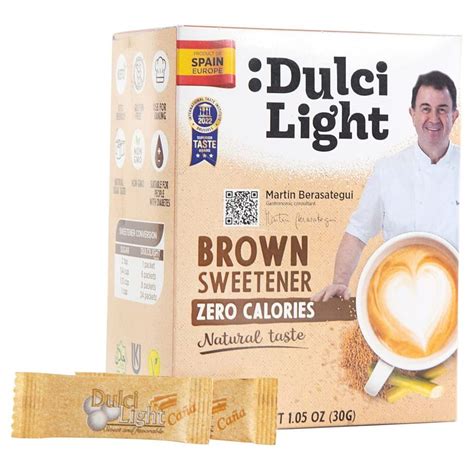 Food Factor Dulci Light Brown Sweetener Sticks 0 6g 50 S