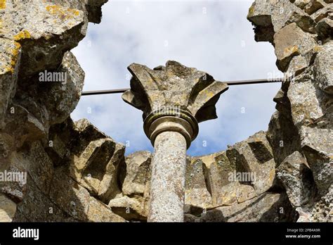 Old Wardour Castle ruins and grounds Stock Photo - Alamy