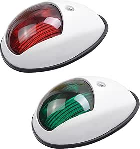 Amazon Yomtovm Led Boat Navigation Lights Red And Green Boat Bow