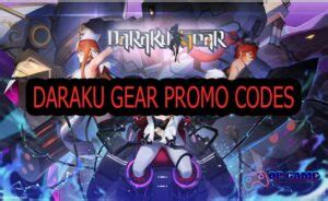 All Daraku Gear Promo Codes (November 2024)