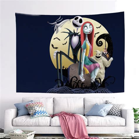 Nightmare Before Christmas Backdrop Colorful Photography Background For