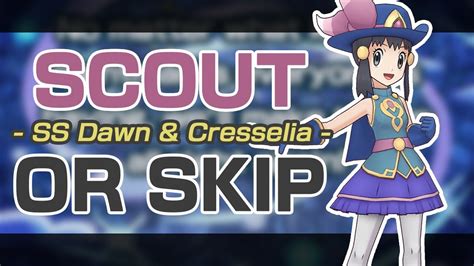 Pokemon Masters Ex Scout Or Skip Sygna Suit Dawn Cresselia Youtube