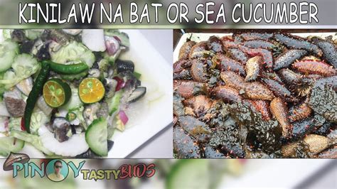 How To Cook Kinilaw Na Bat (Sea Cucumber) - YouTube