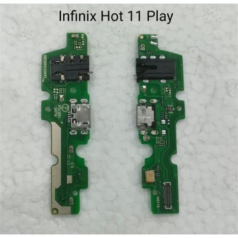 Board Charger Pcb Headset Cas Board Infinix Hot 10 Playhot 11 Play Mic Shopee Philippines