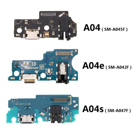 Samsung Galaxy A04 A04e A04s Usb Data Charge Charging Port Pcb Dock Connector Mic Microphone