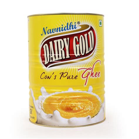 Navnidhi Dairy Gold Cow Ghee L Tin At Rs Tin Pure Ghee In Navi