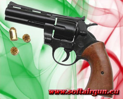 REVOLVER A SALVE MODELLO PYTHON CAL 380 MM MG BRUNITO Softairgun