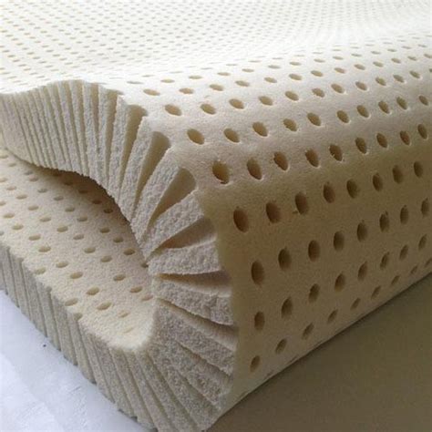 Pure Green 100% Natural Latex Mattress Topper - Firm - 3" Queen Size ...