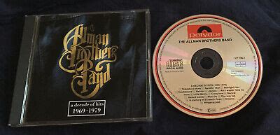 The Allman Brothers Band A Decade Of Hits Cd Polydor Ebay