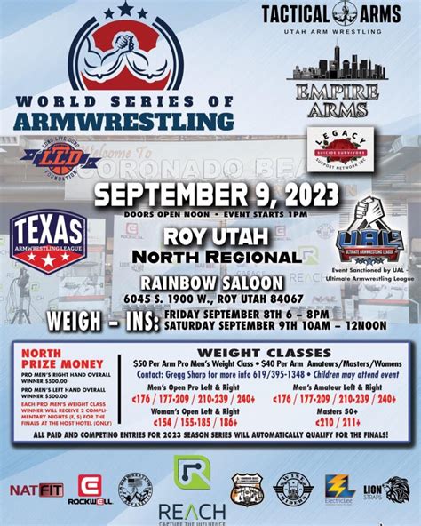 UT World Series Of Armwrestling North Regional Armfighter