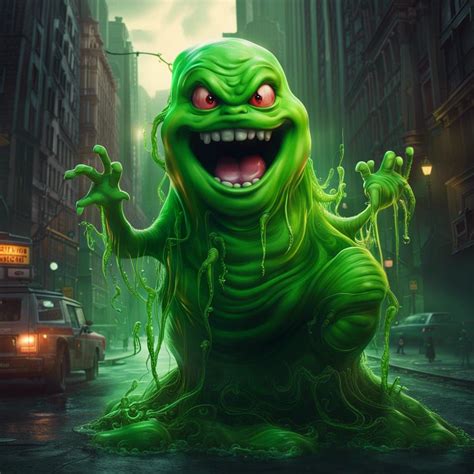 Slimer Ghostbusters Ai Generated Artwork Nightcafe Creator