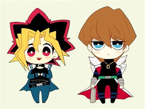 Yugi Kaiba Yugioh Anime Chibi