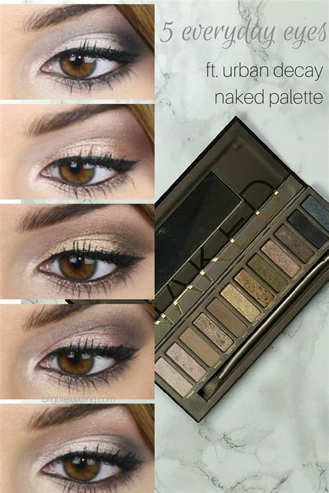 5 Easy Urban Decay Naked Palette Looks For Everyday