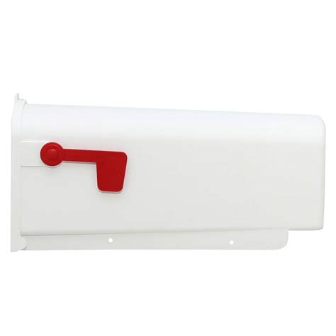 Parsons Post Mount Mailbox – White | Architectural Mailboxes