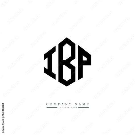 IBP letter logo design with polygon shape. IBP polygon logo monogram ...