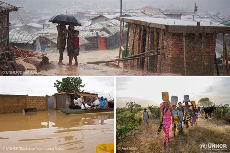 How climate change impacts refugees and displaced communities