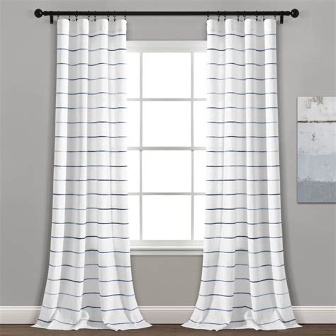 15 Best Blue And White Curtains Thetarnishedjewelblog