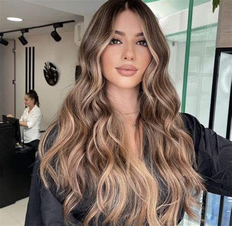 Brown Hair With Blonde Highlights Brown Hair Balayage Hair Color