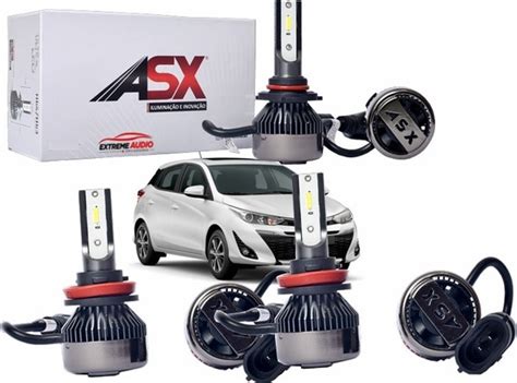 Kit Led Yaris MercadoLivre