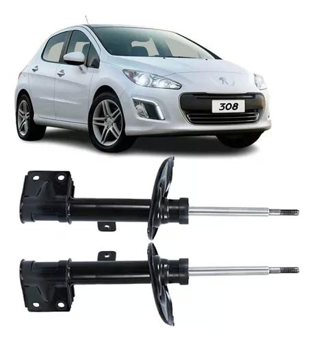 Kit 02 Amortecedor Dianteiro Peugeot 308 408 2011 A 2019 Frete grátis