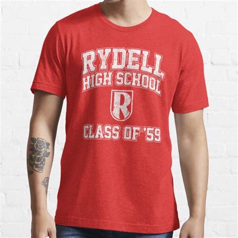 Rydell High School Class Of 59 Grease T Shirt For Sale By